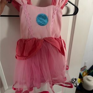 Princess peach dress costume